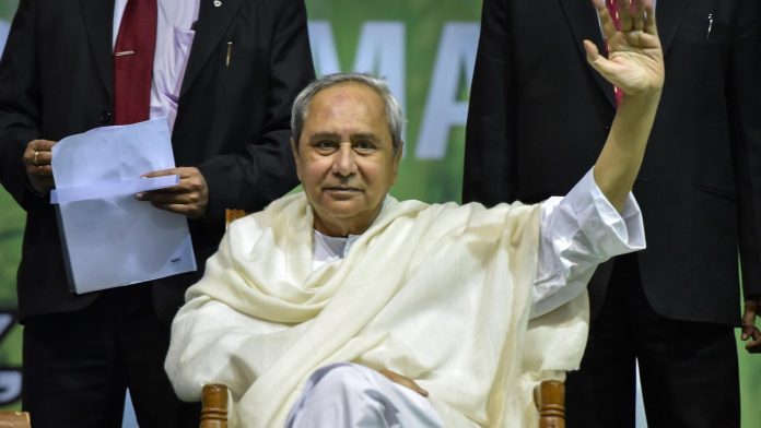 Latest news on Naveen Patnaik | ThePrint Odisha CM Naveen Patnaik during a sit-in dharna, demanding the Centre to increase Minimum Support Price of paddy in New Delhi | Ravi Choudhary/PTI