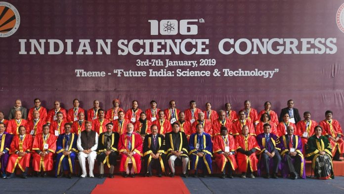 Latest news on Indian Science Congress | ThePrint PM Modi with other guests during the Indian Science Congress in Jalandhar