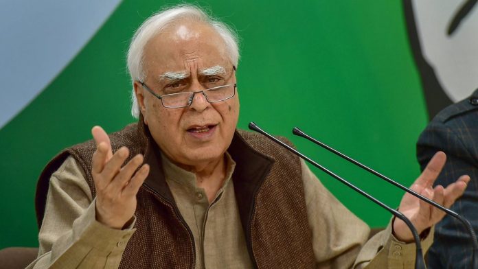 Kapil Sibal adddresses press Senior Congress leader Kapil Sibal addresses a press conference at AICC headquarters Manvender Vashist/PTI