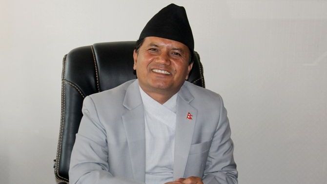 Rabindra Adhikari File photo of Rabindra Adhikari | @RabindraADH/Twitter