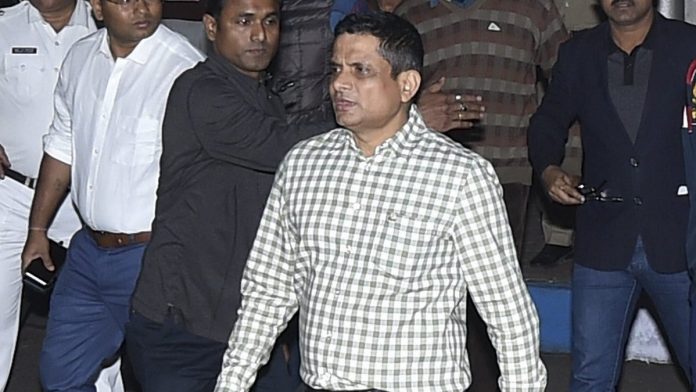 File photo of Rajeev Kumar outside his residence | Swapan Mahapatra/PTI File photo of Rajeev Kumar outside his residence | Swapan Mahapatra/PTI