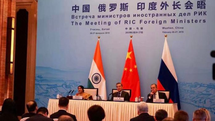 India, Russia and China trilateral meeting | ThePrint.in Sushma Swaraj
