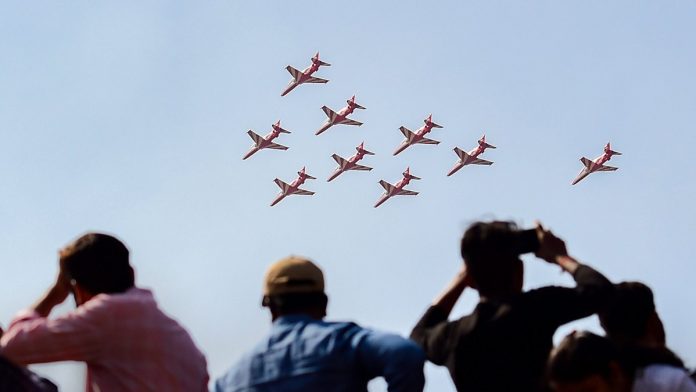 Aero India 2019 practice in Bengaluru