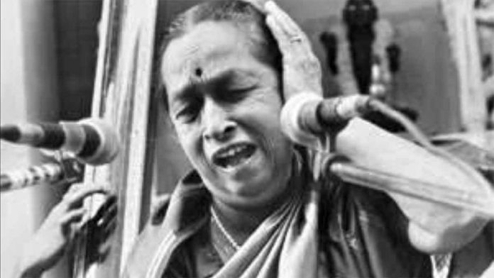 File photo of Gangubai Hangal | @micnewdelhi/Twitter