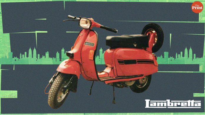 Lambretta old ads Illustration by Soham Sen/ThePrint