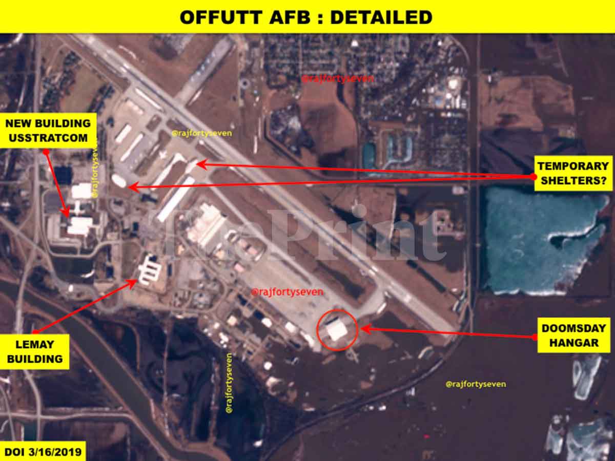 Strategic US air force base lies under water as arctic weather gives way to flooding1200 x 900