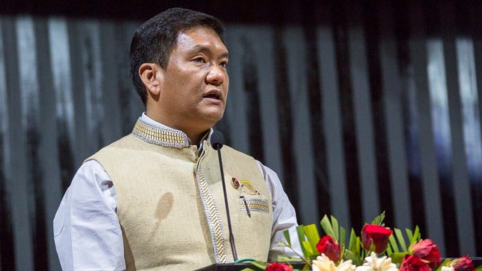 Pema Khandu File photo of Arunachal Pradesh CM Pema Khandu | Facebook