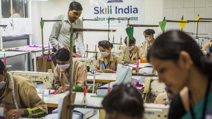 Latest news on Grameen Kaushalya Yojana | theprint.in A vocational training centre in New Delhi | Prashanth Vishwanathan/Bloomberg