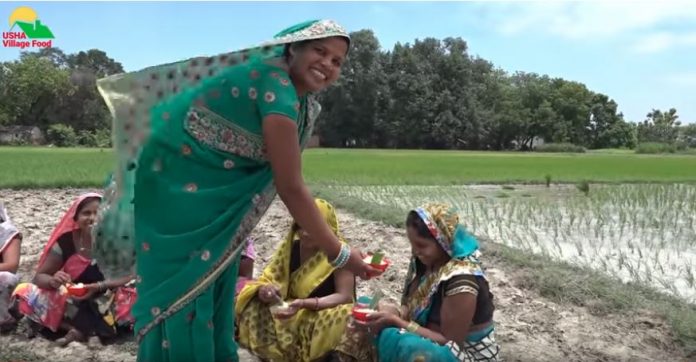 Latest news on YouTube | ThePrint A screen grab from one of Usha Devi's YouTube video