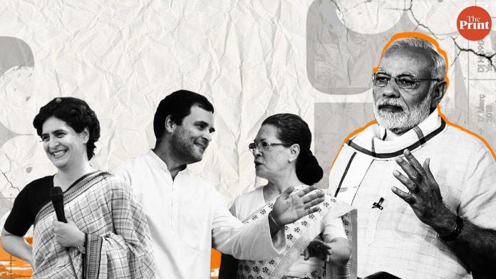 Latest news on Modi and Gandhis before election | theprint.in Illustration by Soham Sen/ThePrint
