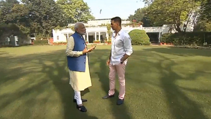 Akshay Kumar NaMo interview