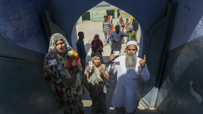2nd phase of Lok Sabha elections Voters in Bulandshahr | PTI