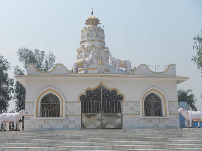 Photo 1 The newly-inaugurated Ram Janaki temple at Pandaveswar village on the outskirts of Asansol in Bengal