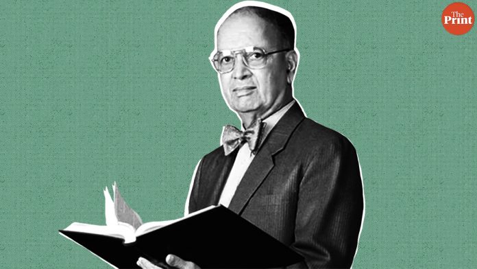 Profile of Shantanurao Kirloskar | ThePrint.in Shantanurao Kirloskar | Illustration: Soham Sen