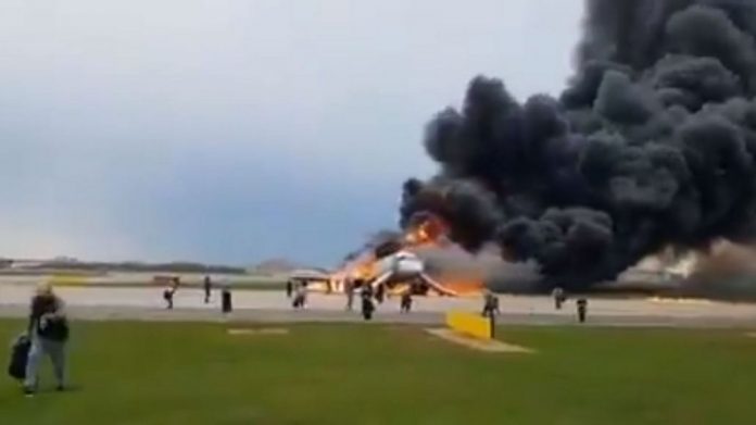 Latest news on Aeroflot plane which caught fire | ThePrint.in Aeroflot plane catches fire killing 41 passengers