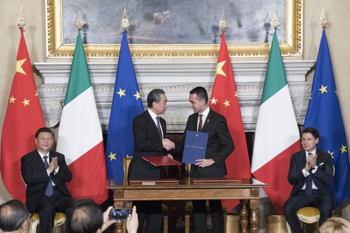 Italy Sign A Memorandum On China's Belt and Road Initiative