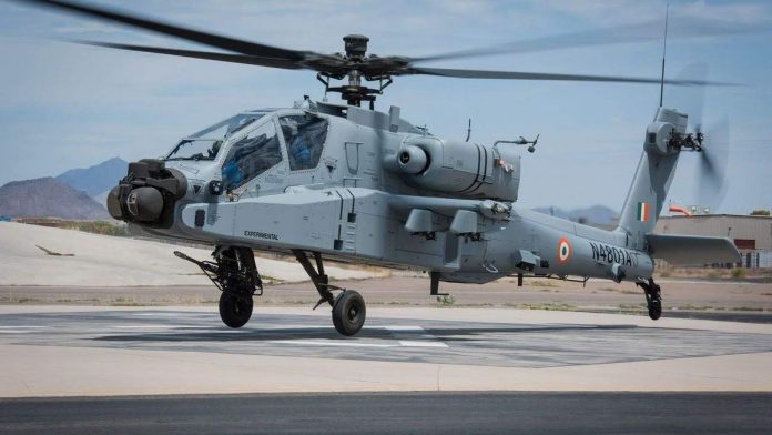 Boeing's Apache helicopter Boeing's Apache Guardian attack helicopter