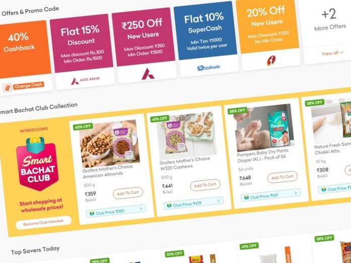 SoftBank Leads Funding of Over $200 Million in Online Grocer