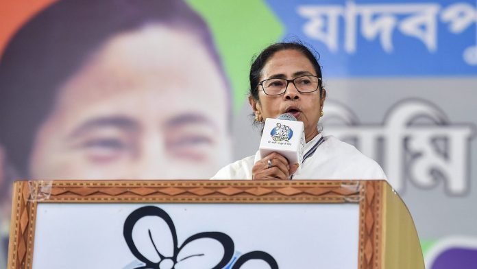 Lok Sabha Polls Mamata Banerjee holding a rally in Kolkata
