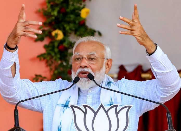 Lok Sabha polls: Narendra Modi in Chaibasa