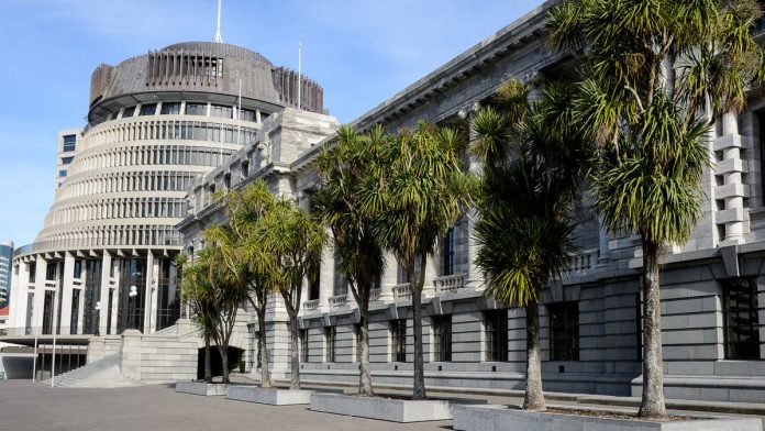 NZ Finance Minister Bill English Presents The Budget In Parliament