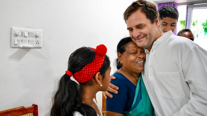 Rahul Gandhi Meets Rajamma