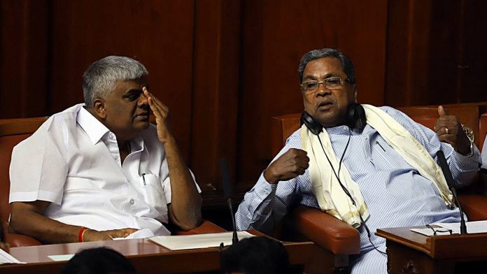 HD Revanna with former Karnataka CM K. Siddaramaiah HD Revanna with former Karnataka CM K. Siddaramaiah