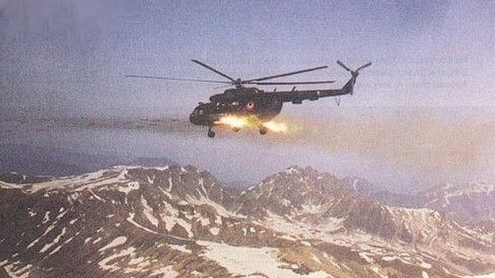 Indian Air Force Mi-17 helicopter, Kargil, 1999 | IndianAirForce/Facebook