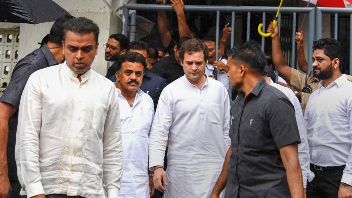 Rahul Gandhi at Sewri court