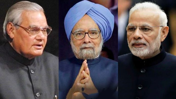 Vajpayee-Manmohan-Modi