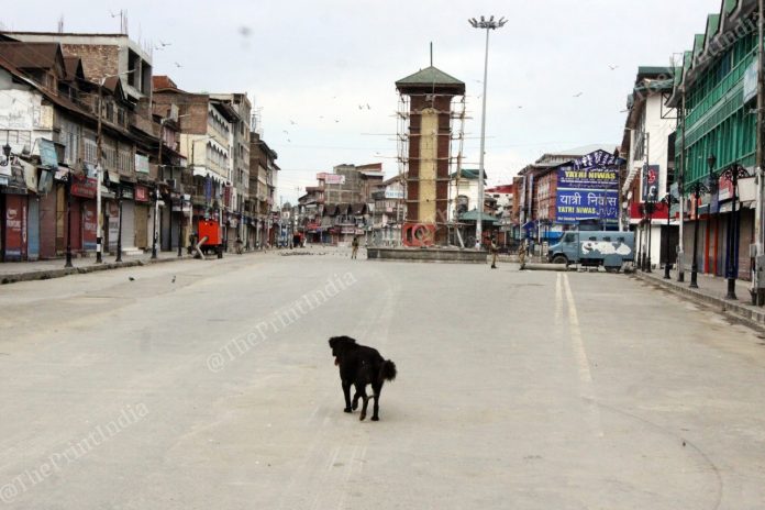 Srinagar Lal Chowk, Srinagar | Praveen Jain | ThePrint
