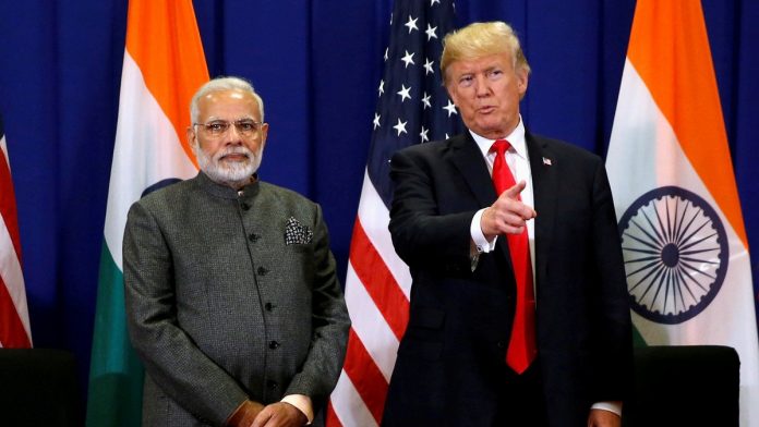 Trump-Modi Philippines, March 05 (ANI): U.S. President Donald Trump holds a bilateral meeting with India's Prime Minister Narendra Modi alongside the ASEAN Summit in Manila, Philippines on November 13, 2017.