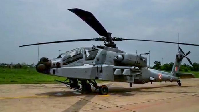 AH-64E Apache attack helicopter's maiden flight AH-64E Apache attack helicopter's maiden flight