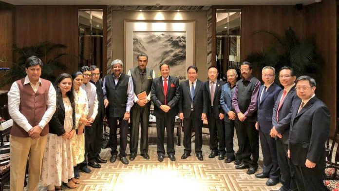 BJP delegation in China The BJP delegation visited China between 26 August and 1 September | Arun Singh, BJP national secretary | Twitter