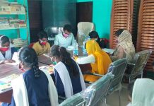Students reading at one of the panchayat libraries in Purnea, Bihar | By special arrangement