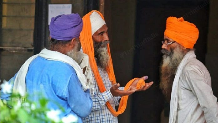 Sikhs in Lakhimpur Kheri, Uttar Pradesh (representational image) | Photo: Praveen Jain | ThePrint